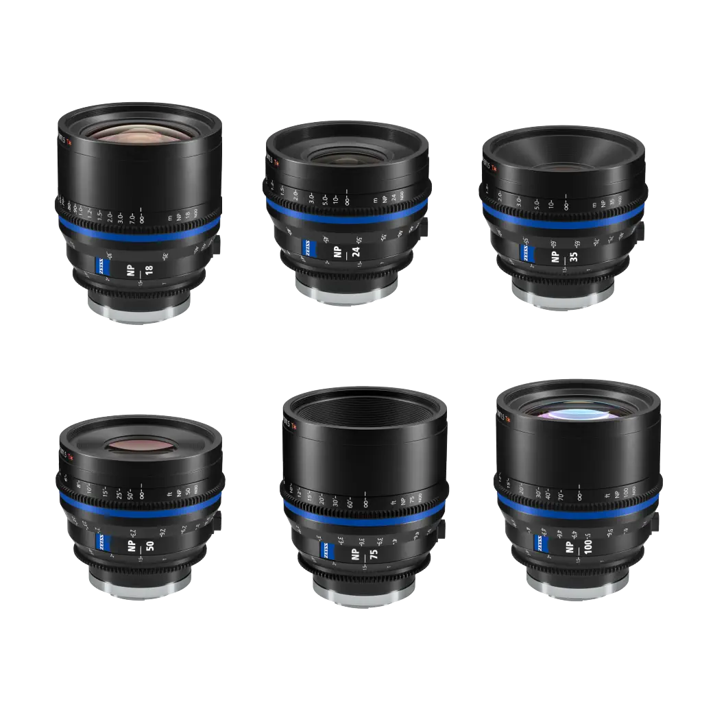 Zeiss Nano Prime 6-Lens Set w/ DJI Focus Pro All In One Kit