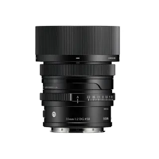 Sigma 35mm f/2 DG Contemporary Lens for L Mount Black