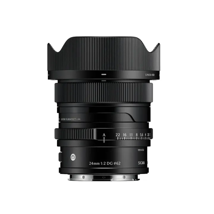 Sigma 24mm f/2 DG Contemporary Lens for L Mount Black