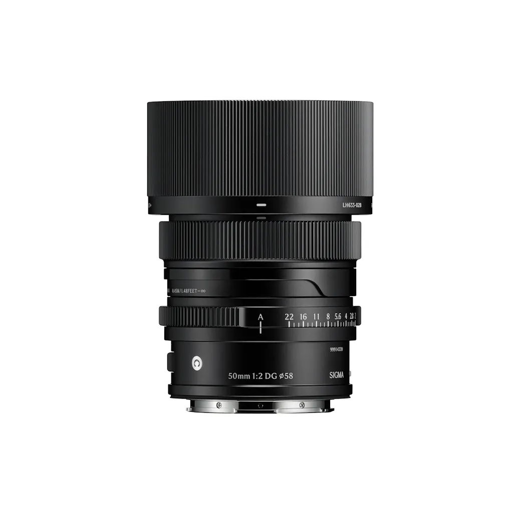 Sigma 50mm f/2 DG Contemporary Lens for L Mount Black