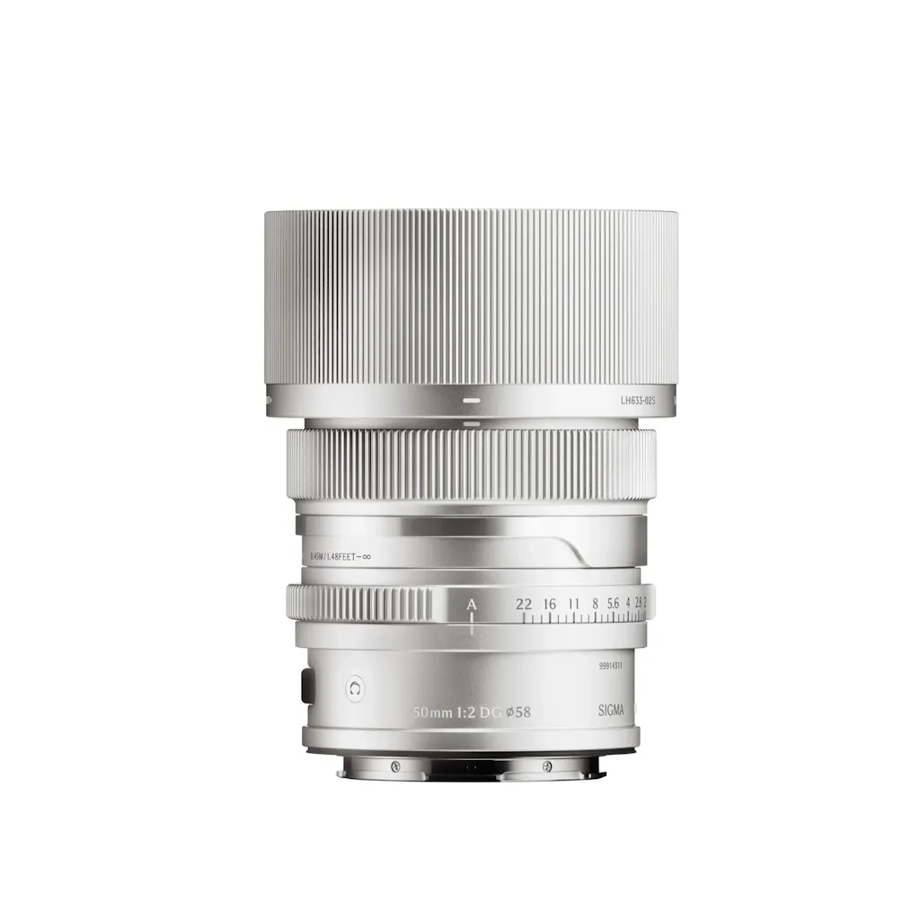 Sigma 50mm f/2 DG Contemporary Lens for L Mount Silver