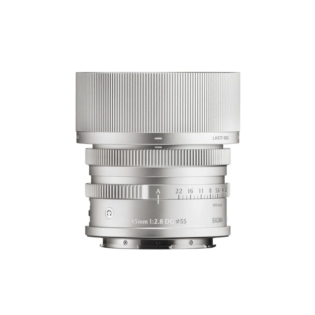 Sigma 45mm f/2.8 DG Contemporary Lens for L Mount Silver