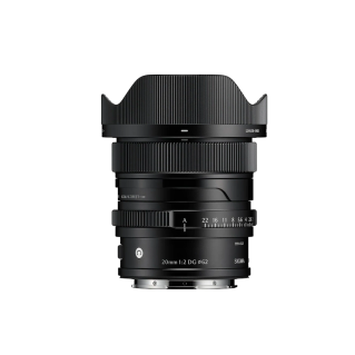 Sigma 20mm f/2 DG Contemporary Lens for L Mount Black