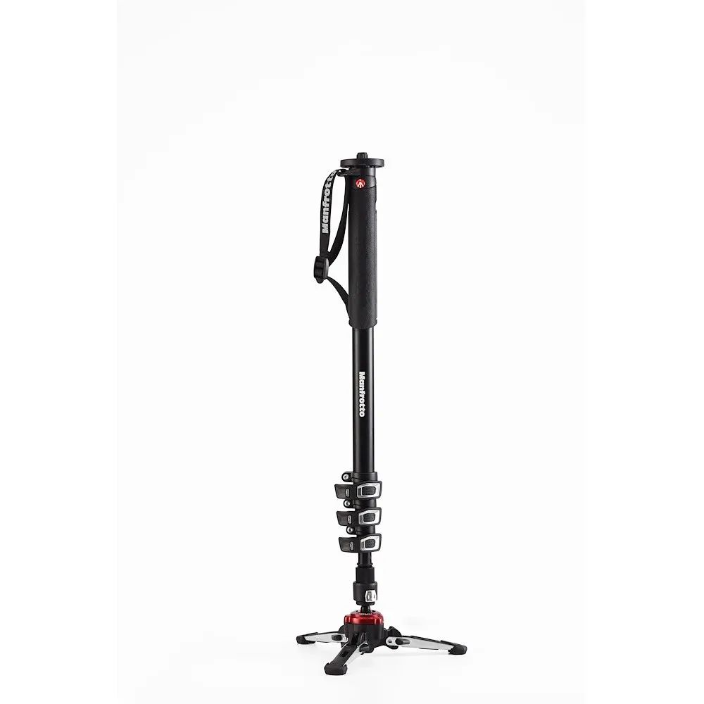 Manfrotto XPRO Aluminium 4 Section Video Monopod with FLUIDTECH Base