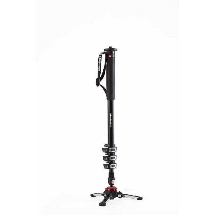 Manfrotto XPRO Aluminium 4 Section Video Monopod with FLUIDTECH Base