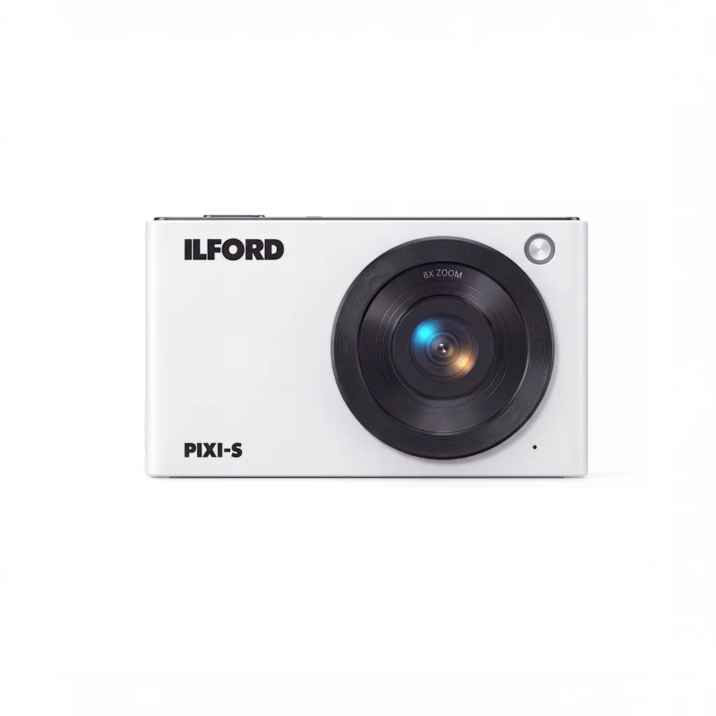 Ilford PIXI-S Digital Slimline Camera - White