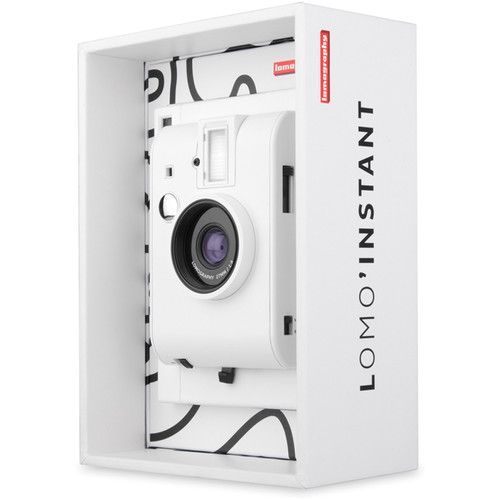 Lomography Lomo'Instant Camera & 3 Lenses (White)