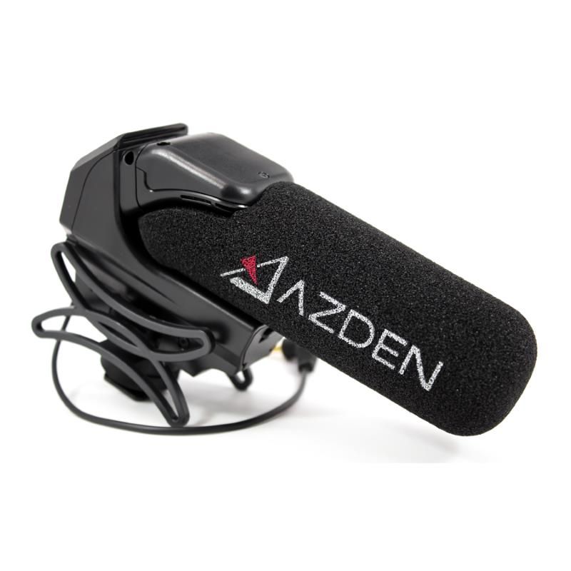 Azden SMX-15 Powered Shotgun Video Microphone 3.5mm 2 x AA Battery **