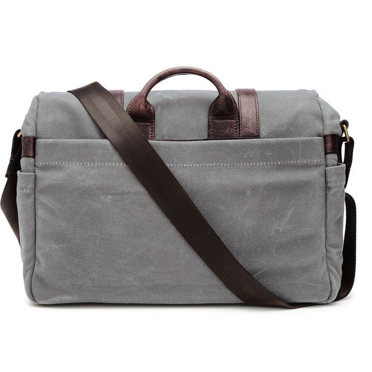 ONA Brixton Messenger Bag - Canvas Smoke