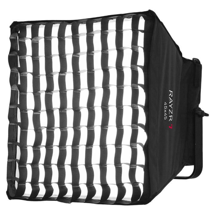 Rayzr 7 R7-45 Softbox 45x45 with Grid Kit **