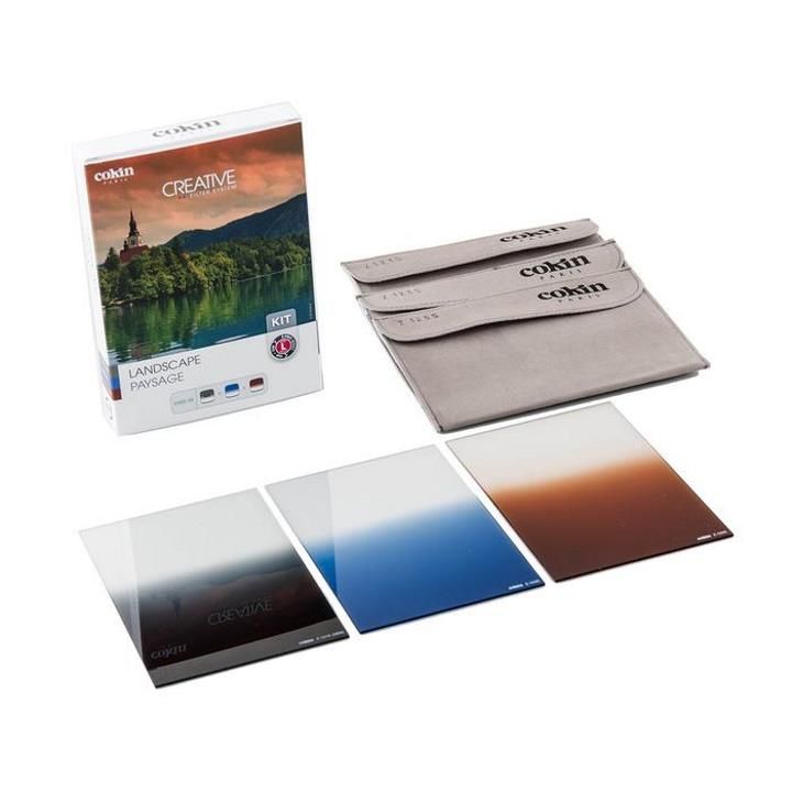 Cokin Landscape Kit Z-PRO (L) Series - GND121S, Blue 123S, Tobacco125