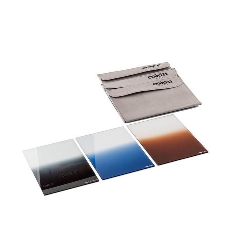 Cokin Landscape Kit X-PRO (XL) Series - GND121S, Blue 123S, Tobacco125