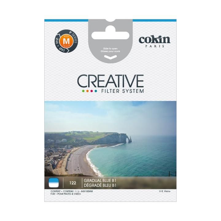 Cokin B1 - Graduated Blue M (P) Filter - Hard 1 2/3-Stops 461122