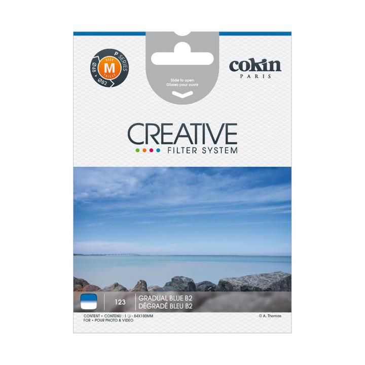 Cokin B2 - Graduated Blue M (P) Filter - Hard 2-Stops