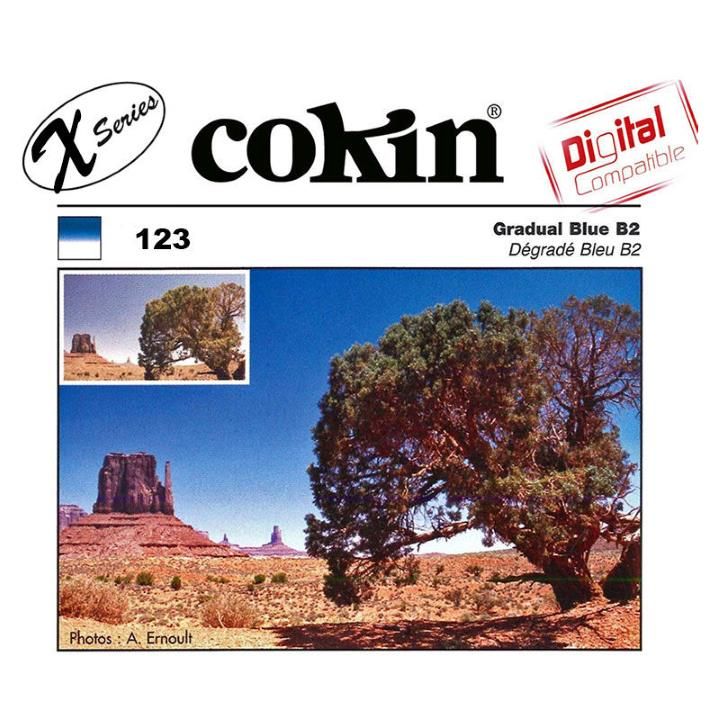 Cokin B2 - Graduated Blue L (Z) Filter - Hard 2-Stops 463123