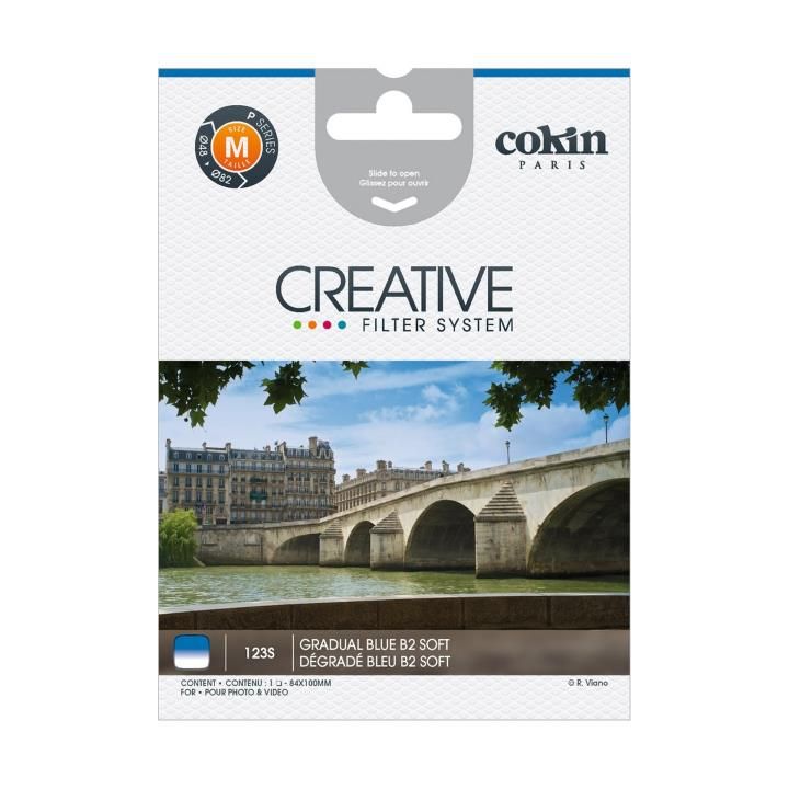 Cokin B2 - Graduated Blue M (P) Filter - Soft  1 2/3-Stops 469232