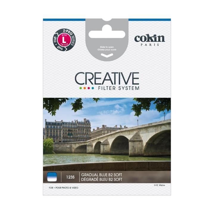 Cokin B2 - Graduated Blue L (Z) Filter - Soft 1 2/3-Stops