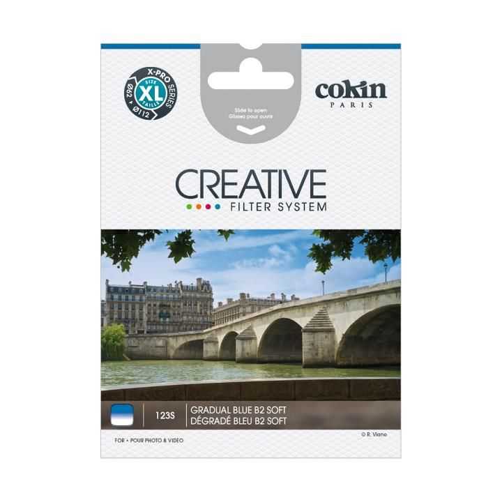 Cokin B2 - Graduated Blue XL (X) Filter - Soft 1 2/3-Stops