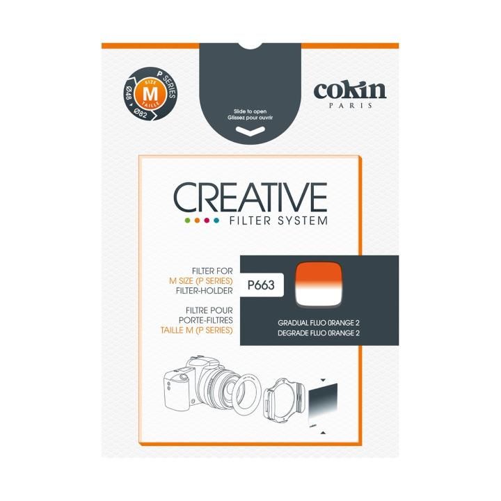 Cokin Graduated Fluorescent Orange 2 M (P) Filter 461663