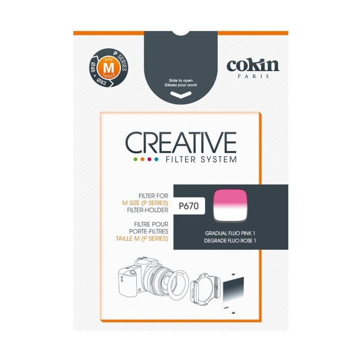 Cokin Graduated Fluorescent Pink 1 M (P) Filter
