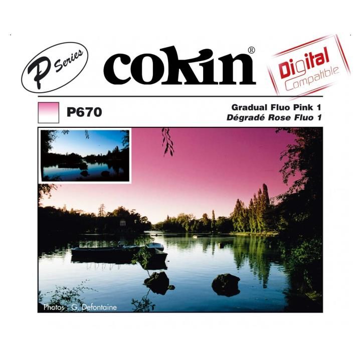 Cokin Graduated Fluorescent Pink 1 M (P) Filter