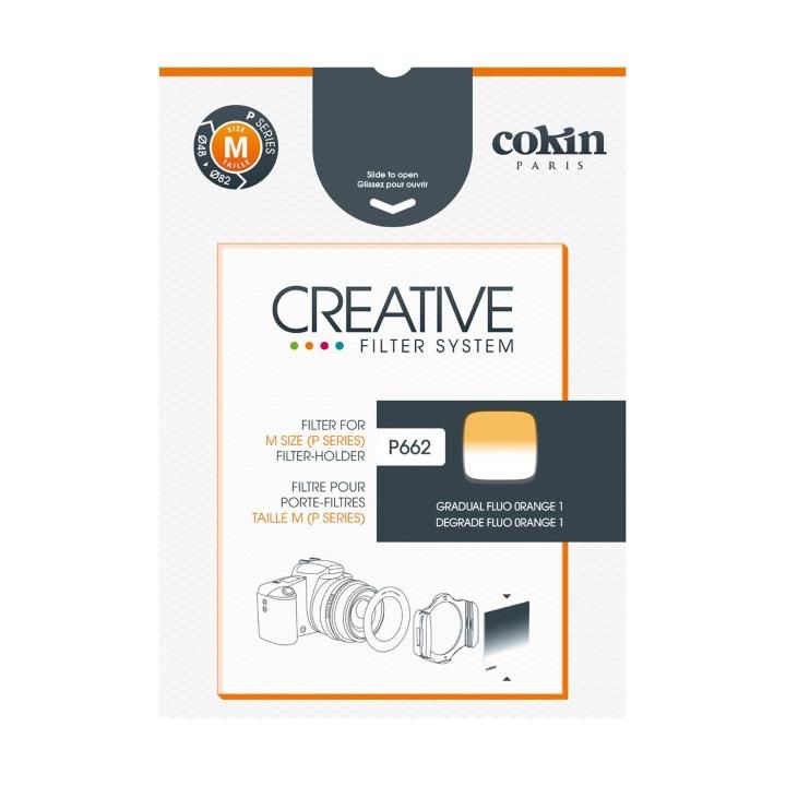 Cokin Graduated Fluorescent Orange 1 L (Z) Filter