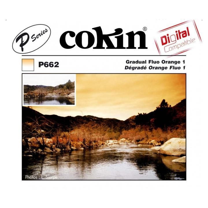 Cokin Graduated Fluorescent Orange 1 L (Z) Filter