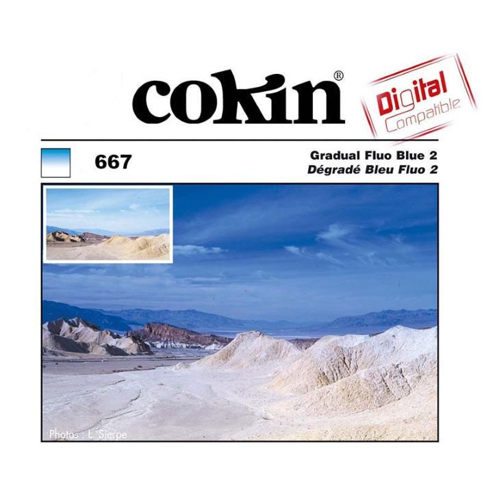 Cokin Graduated Fluorescent Blue 2 L (Z) Filter