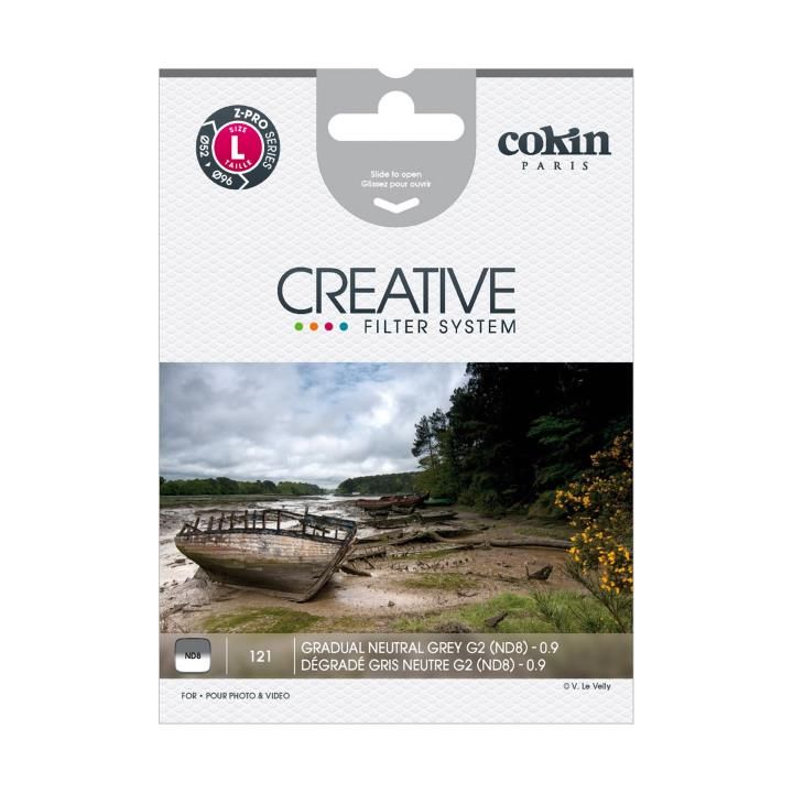 Cokin G2 - ND8 Hard 3-Stop Graduated Neutral Density L (Z) Filter