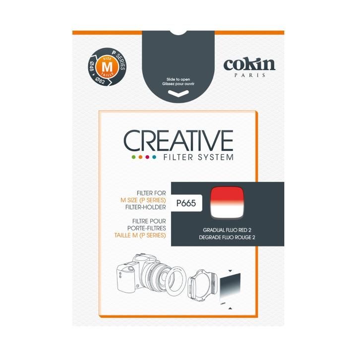Cokin Graduated Fluorescent Red 2 M (P) Filter