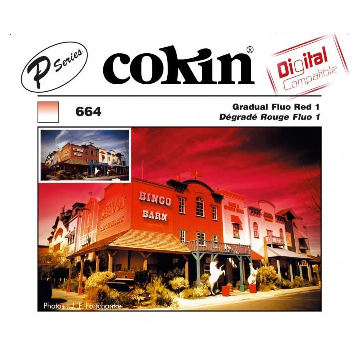 Cokin Graduated Fluorescent Red 1 L (Z) Filter