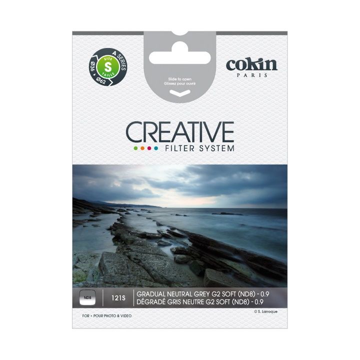 Cokin G2 - ND8 Soft 3-Stop Graduated Neutral Density S (A) Filter 467121**