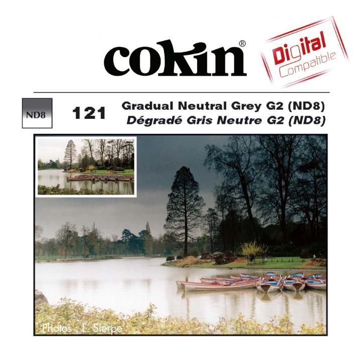 Cokin G2 - ND8 Hard 3-Stop Graduated Neutral Density M (P) Filter 461121