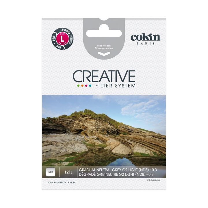 Cokin G2 - ND2 Light 1-Stop Graduated Neutral Density L (Z) Filter 463120