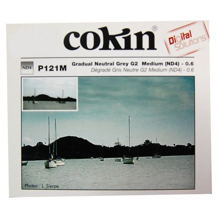 Cokin G2 - ND4 Medium 2-Stop Graduated Neutral Density L (Z) Filter 463121