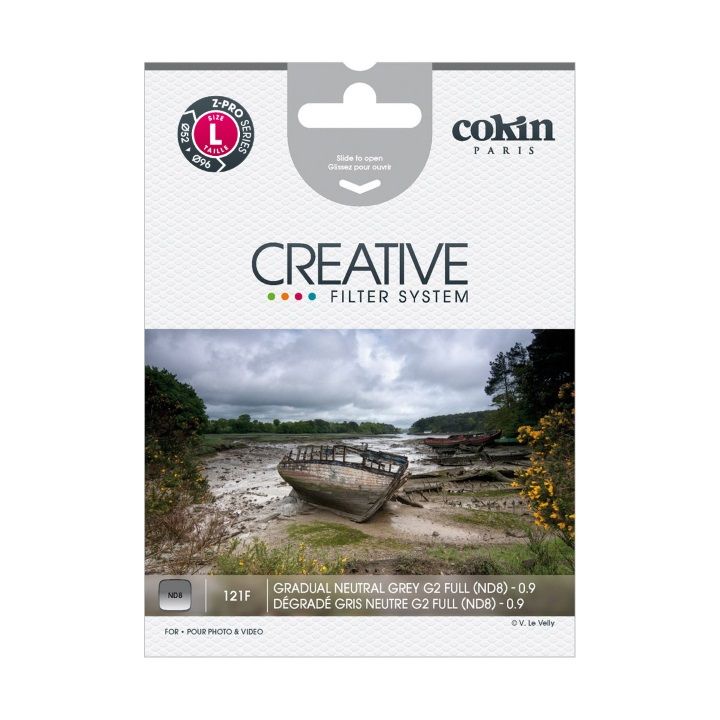 Cokin G2 - ND8 Full 3-Stop Graduated Neutral Density L (Z) Filter