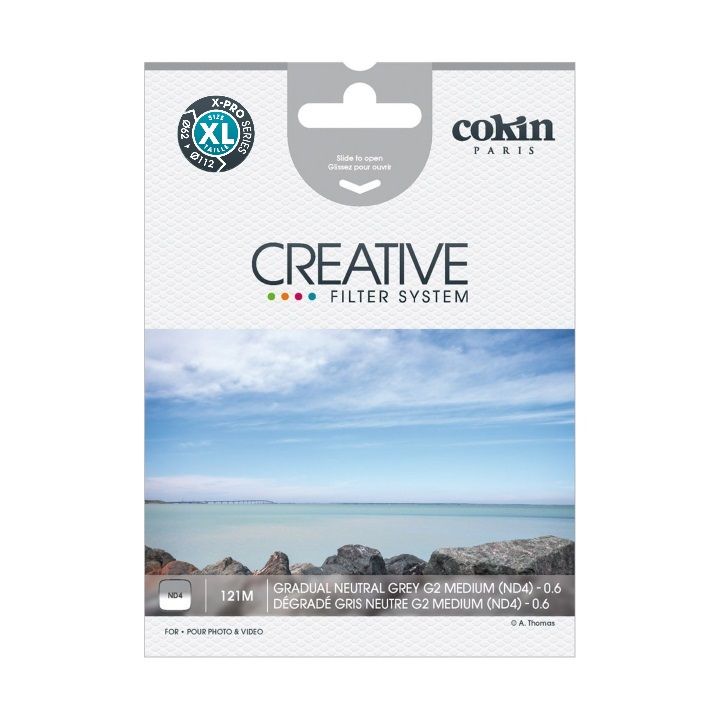 Cokin G2 - ND4 Medium 2-Stop Graduated Neutral Density XL (X) Filter 469222