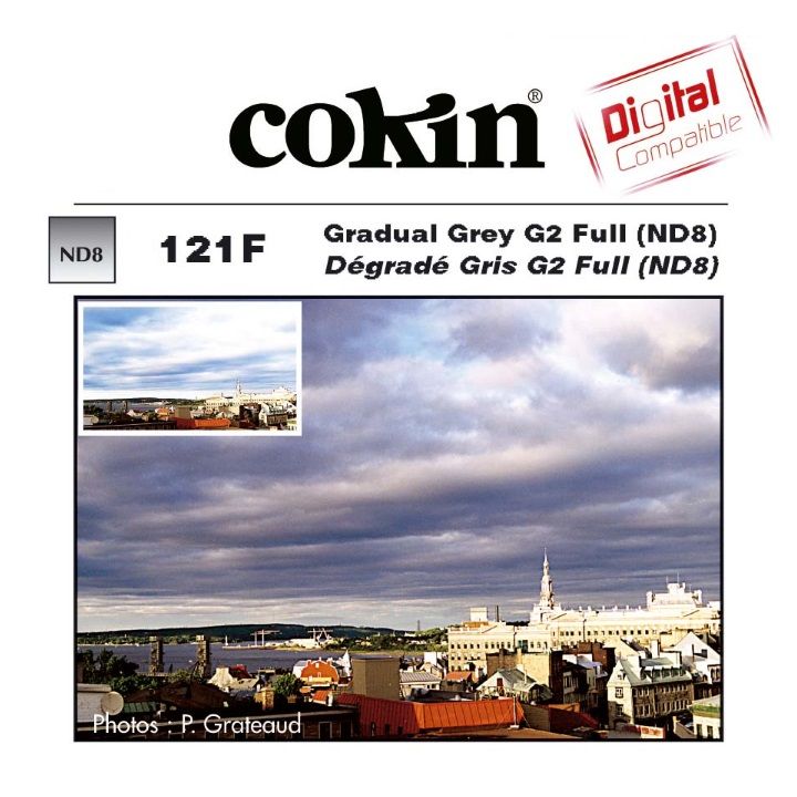 Cokin G2 - ND8 Full 3-Stop Graduated Neutral Density XL (X) Filter 469220