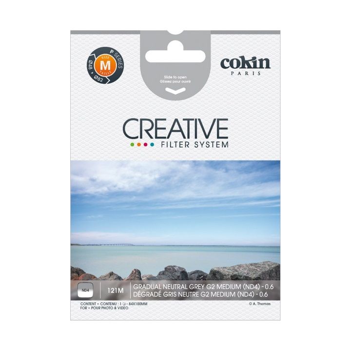 Cokin G2 - ND4 Medium 2-Stop Graduated Neutral Density M (P) Filter 469212