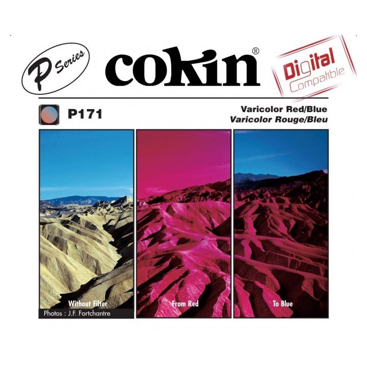 Cokin VariColor Red/Blue Polarizer XL (X) Filter