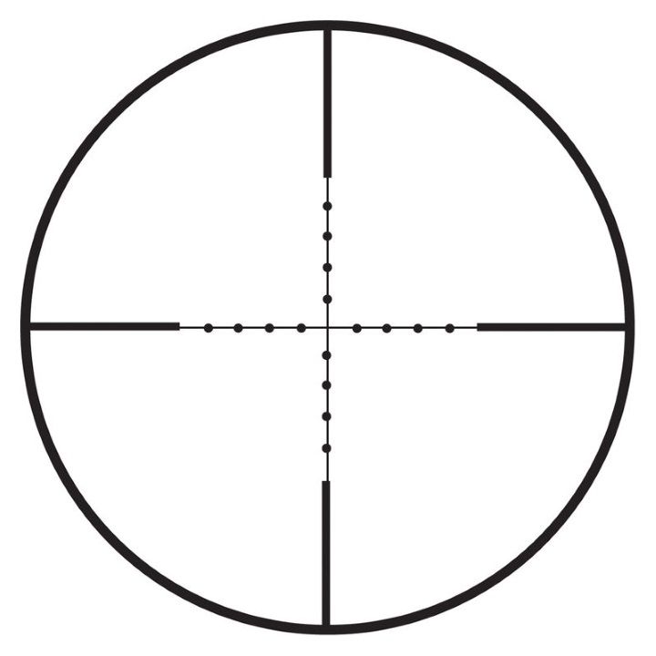 Vixen 3-12x40 Mil Dot Riflescope