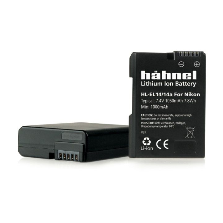 Hahnel EN-EL14/14a 1050mAh 7.4 Battery for Nikon