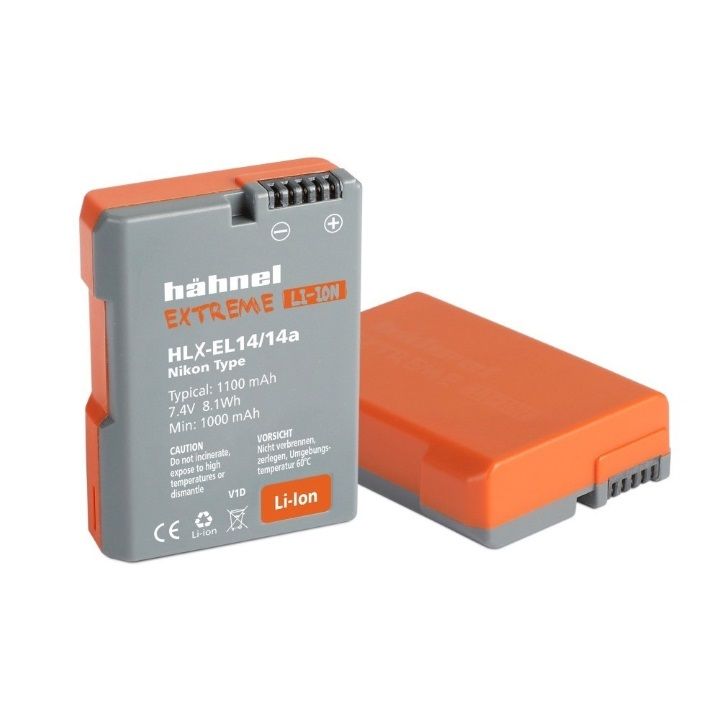 Hahnel EXTREME LP-EN14 1100mAh 7.4V Battery for Nikon