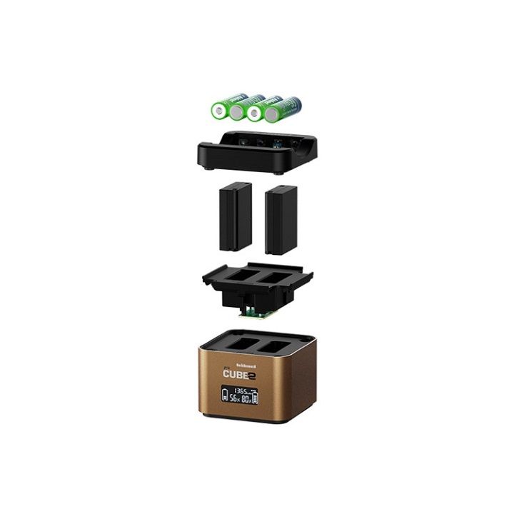 Hahnel Pro Cube 2 charger for Olympus **