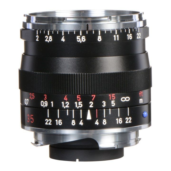 Zeiss Biogon 35mm f/2.0 ZM Lens for Leica M-Mount - Black