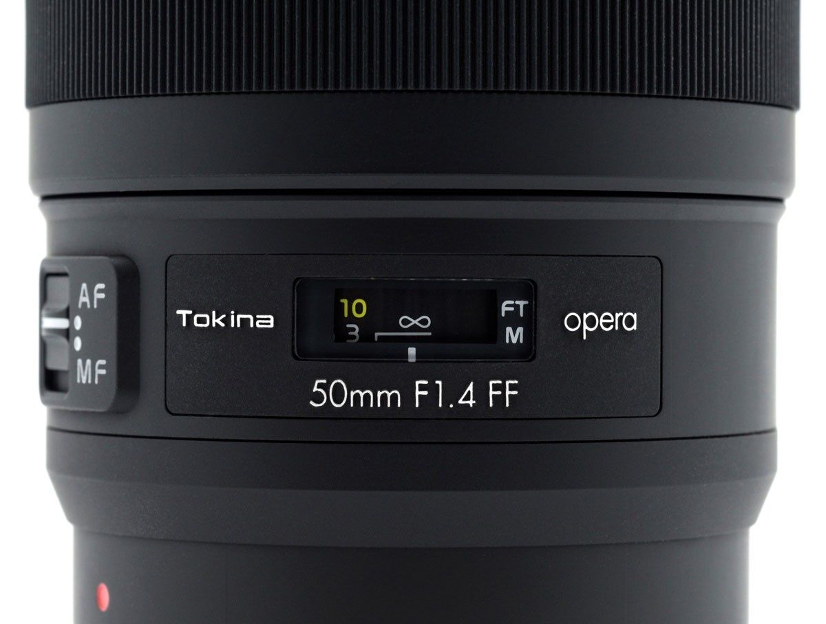 Tokina Opera 50mm f/1.4 FF Lens for Canon **