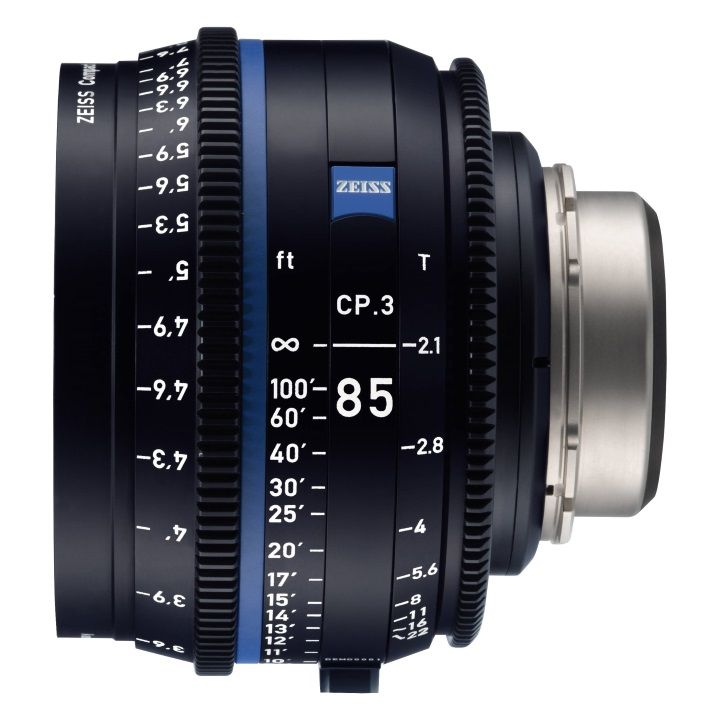 Zeiss CP.3 85mm/T2.1 Feet Compact Prime Cine Lens for PL Mount