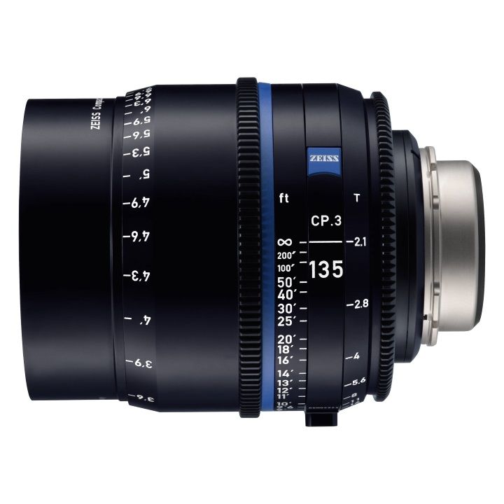 Zeiss CP.3 135mm/T2.1 Feet Compact Prime Cine Lens for PL Mount