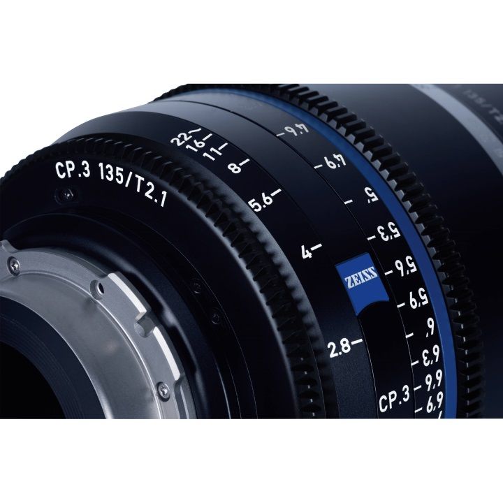 Zeiss CP.3 135mm/T2.1 Feet Compact Prime Cine Lens for PL Mount