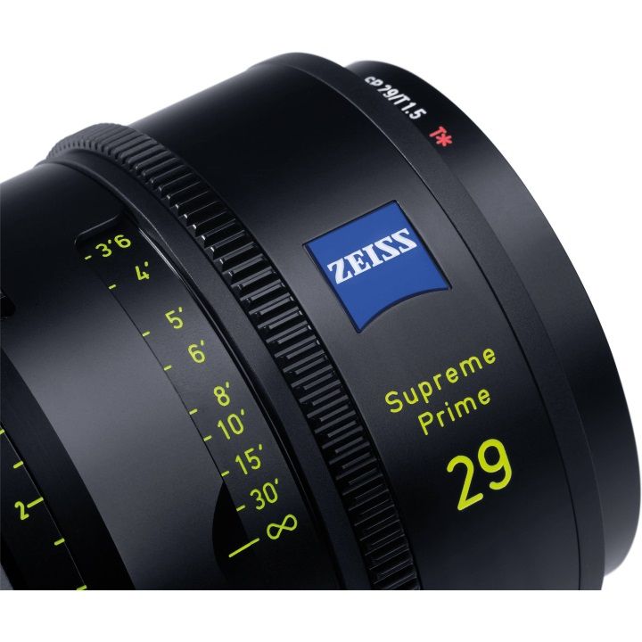 Zeiss Supreme Prime 29mm/T1.5 Feet Cine Lens for PL Mount